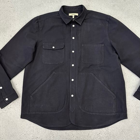 Whyred Mario Solid Over Shirt - Picture 3 of 7